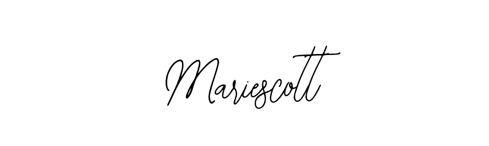 Also You can easily find your signature by using the search form. We will create Mariescott name handwritten signature images for you free of cost using Bearetta-2O07w sign style. Mariescott signature style 12 images and pictures png