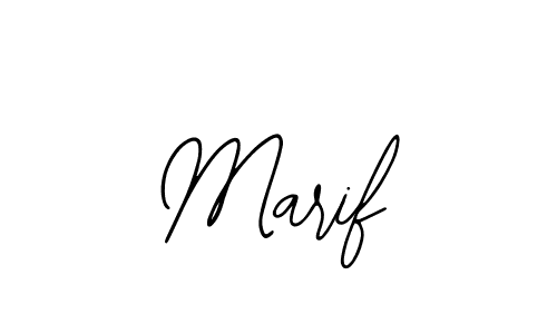 Create a beautiful signature design for name Marif. With this signature (Bearetta-2O07w) fonts, you can make a handwritten signature for free. Marif signature style 12 images and pictures png