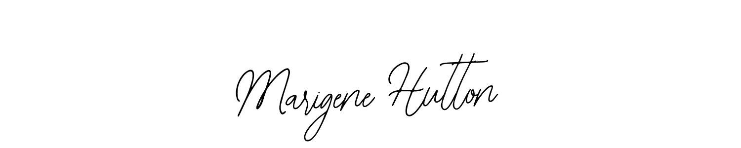 Marigene Hutton stylish signature style. Best Handwritten Sign (Bearetta-2O07w) for my name. Handwritten Signature Collection Ideas for my name Marigene Hutton. Marigene Hutton signature style 12 images and pictures png
