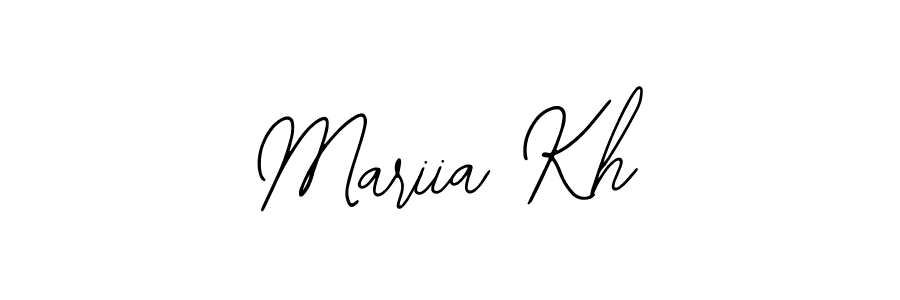 Also we have Mariia Kh name is the best signature style. Create professional handwritten signature collection using Bearetta-2O07w autograph style. Mariia Kh signature style 12 images and pictures png