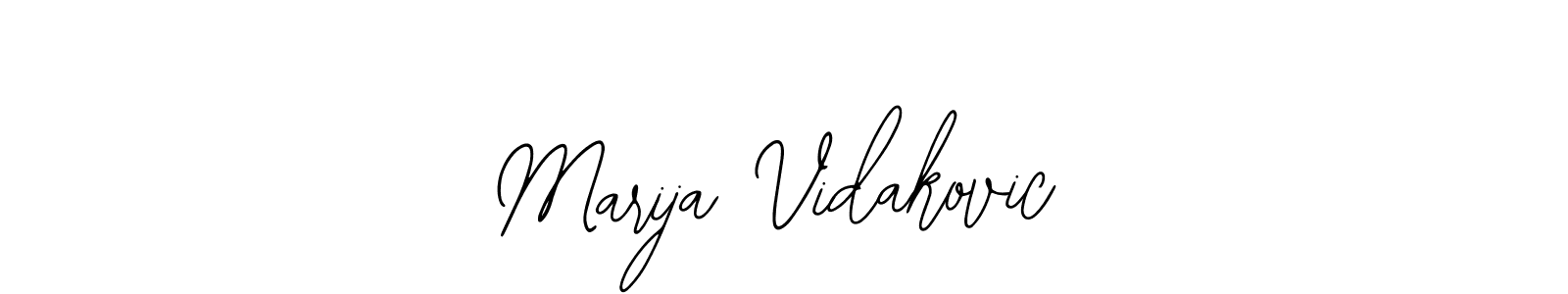 Create a beautiful signature design for name Marija Vidakovic. With this signature (Bearetta-2O07w) fonts, you can make a handwritten signature for free. Marija Vidakovic signature style 12 images and pictures png