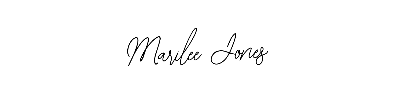 Make a beautiful signature design for name Marilee Jones. With this signature (Bearetta-2O07w) style, you can create a handwritten signature for free. Marilee Jones signature style 12 images and pictures png