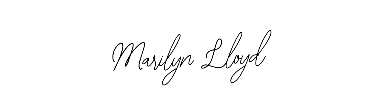 You should practise on your own different ways (Bearetta-2O07w) to write your name (Marilyn Lloyd) in signature. don't let someone else do it for you. Marilyn Lloyd signature style 12 images and pictures png