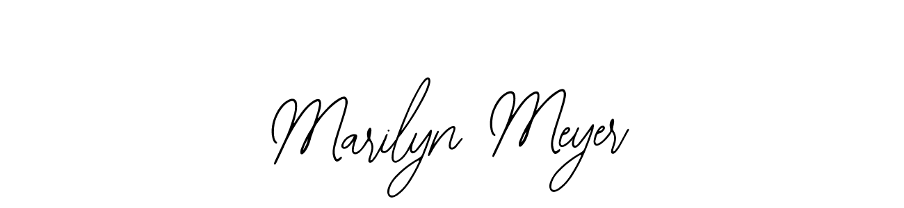 It looks lik you need a new signature style for name Marilyn Meyer. Design unique handwritten (Bearetta-2O07w) signature with our free signature maker in just a few clicks. Marilyn Meyer signature style 12 images and pictures png