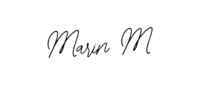 Also we have Marin M name is the best signature style. Create professional handwritten signature collection using Bearetta-2O07w autograph style. Marin M signature style 12 images and pictures png