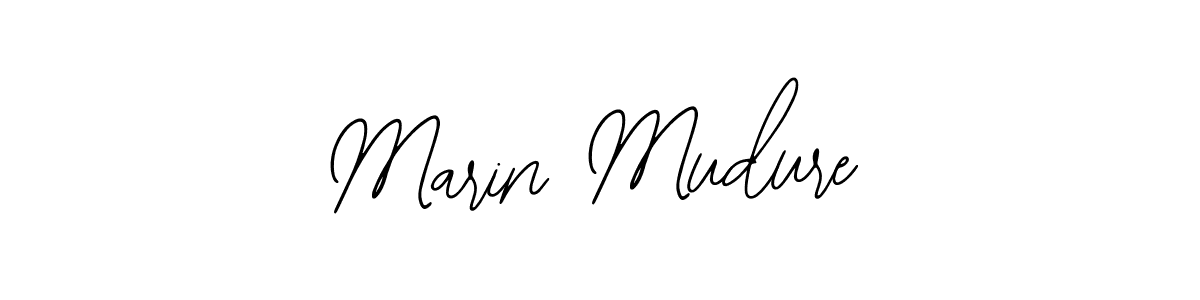 Similarly Bearetta-2O07w is the best handwritten signature design. Signature creator online .You can use it as an online autograph creator for name Marin Mudure. Marin Mudure signature style 12 images and pictures png