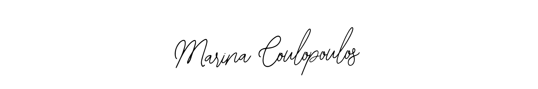Design your own signature with our free online signature maker. With this signature software, you can create a handwritten (Bearetta-2O07w) signature for name Marina Coulopoulos. Marina Coulopoulos signature style 12 images and pictures png