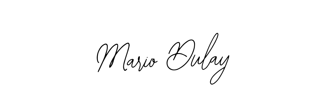 How to make Mario Dulay signature? Bearetta-2O07w is a professional autograph style. Create handwritten signature for Mario Dulay name. Mario Dulay signature style 12 images and pictures png