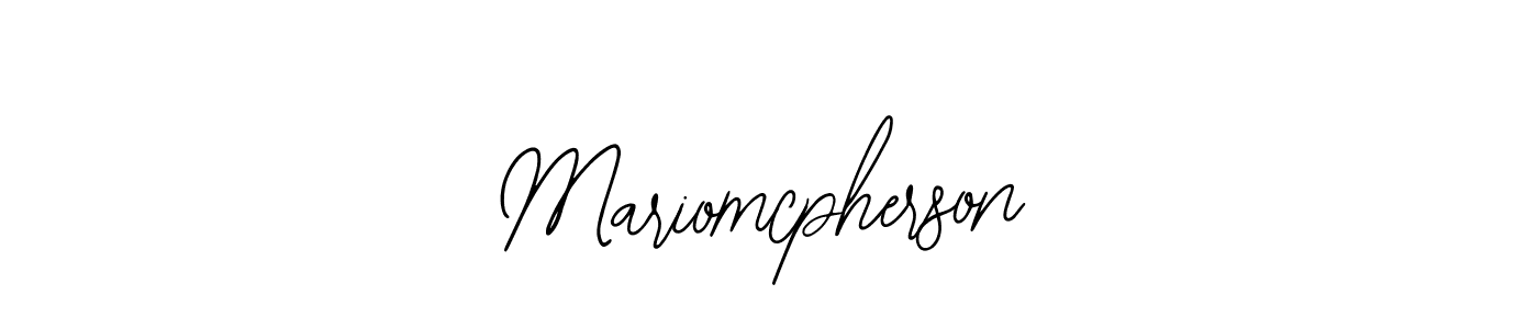 How to make Mariomcpherson signature? Bearetta-2O07w is a professional autograph style. Create handwritten signature for Mariomcpherson name. Mariomcpherson signature style 12 images and pictures png