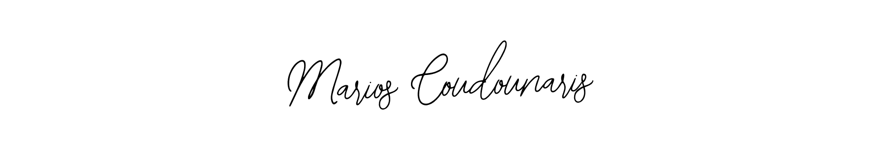 Bearetta-2O07w is a professional signature style that is perfect for those who want to add a touch of class to their signature. It is also a great choice for those who want to make their signature more unique. Get Marios Coudounaris name to fancy signature for free. Marios Coudounaris signature style 12 images and pictures png