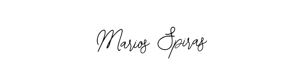 Design your own signature with our free online signature maker. With this signature software, you can create a handwritten (Bearetta-2O07w) signature for name Marios Spiras. Marios Spiras signature style 12 images and pictures png