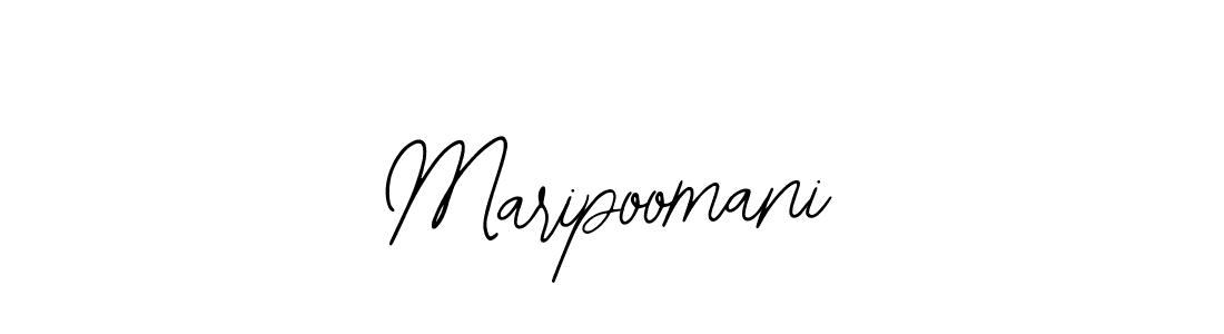 Bearetta-2O07w is a professional signature style that is perfect for those who want to add a touch of class to their signature. It is also a great choice for those who want to make their signature more unique. Get Maripoomani name to fancy signature for free. Maripoomani signature style 12 images and pictures png