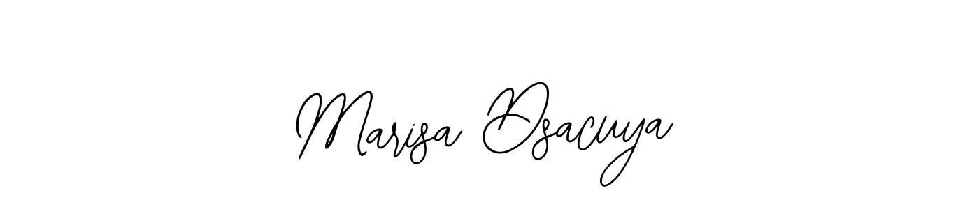 Marisa Dsacuya stylish signature style. Best Handwritten Sign (Bearetta-2O07w) for my name. Handwritten Signature Collection Ideas for my name Marisa Dsacuya. Marisa Dsacuya signature style 12 images and pictures png