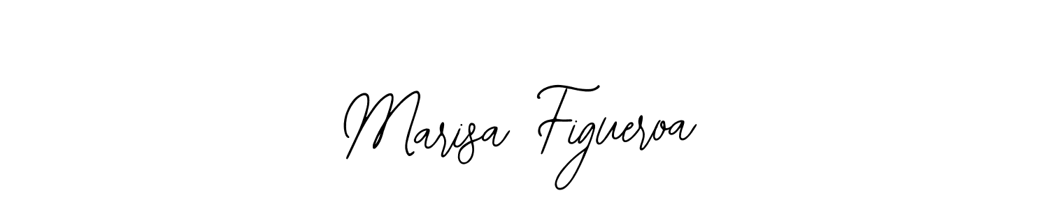 Bearetta-2O07w is a professional signature style that is perfect for those who want to add a touch of class to their signature. It is also a great choice for those who want to make their signature more unique. Get Marisa Figueroa name to fancy signature for free. Marisa Figueroa signature style 12 images and pictures png