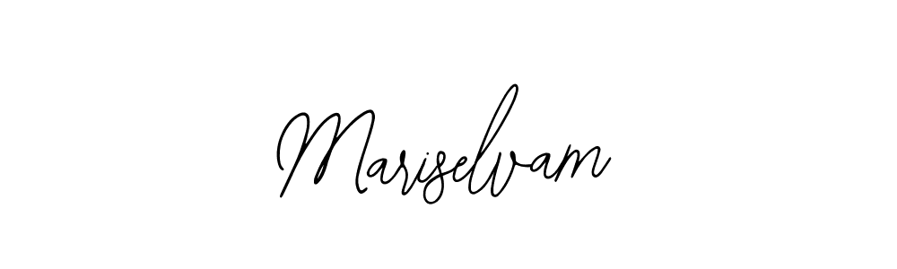 Mariselvam stylish signature style. Best Handwritten Sign (Bearetta-2O07w) for my name. Handwritten Signature Collection Ideas for my name Mariselvam. Mariselvam signature style 12 images and pictures png