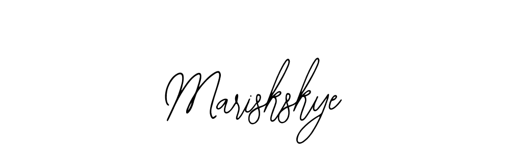Mariskskye stylish signature style. Best Handwritten Sign (Bearetta-2O07w) for my name. Handwritten Signature Collection Ideas for my name Mariskskye. Mariskskye signature style 12 images and pictures png