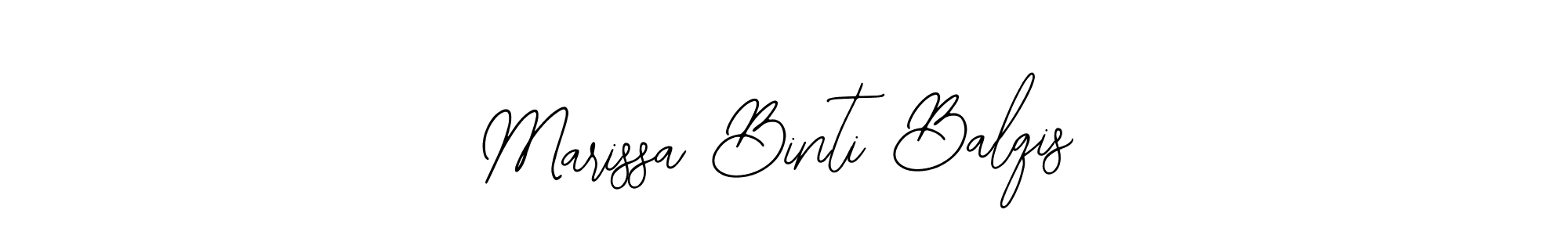 Marissa Binti Balqis stylish signature style. Best Handwritten Sign (Bearetta-2O07w) for my name. Handwritten Signature Collection Ideas for my name Marissa Binti Balqis. Marissa Binti Balqis signature style 12 images and pictures png