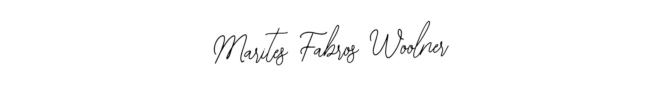 if you are searching for the best signature style for your name Marites Fabros Woolner. so please give up your signature search. here we have designed multiple signature styles  using Bearetta-2O07w. Marites Fabros Woolner signature style 12 images and pictures png
