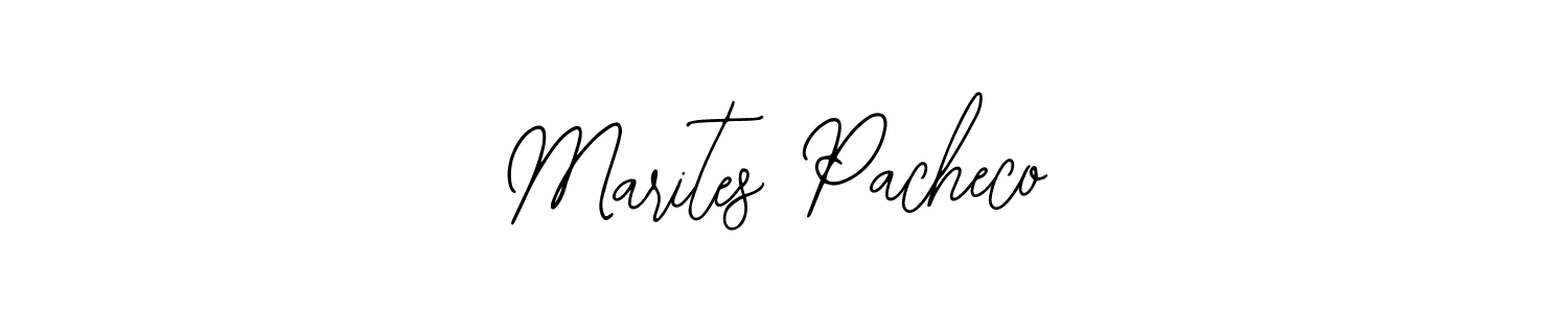 Make a beautiful signature design for name Marites Pacheco. Use this online signature maker to create a handwritten signature for free. Marites Pacheco signature style 12 images and pictures png