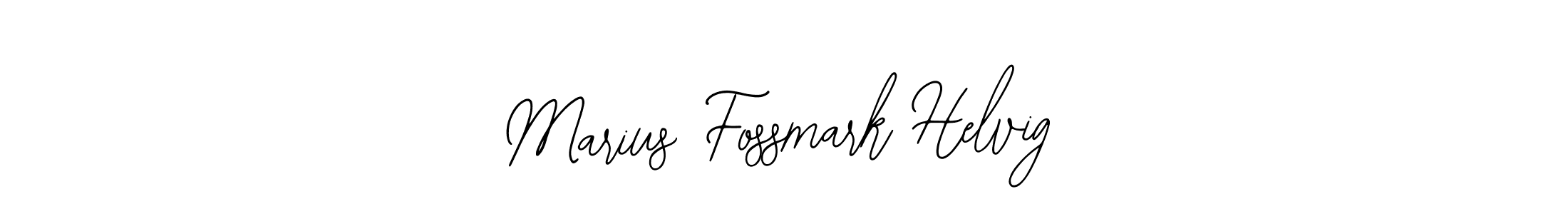 Create a beautiful signature design for name Marius Fossmark Helvig. With this signature (Bearetta-2O07w) fonts, you can make a handwritten signature for free. Marius Fossmark Helvig signature style 12 images and pictures png