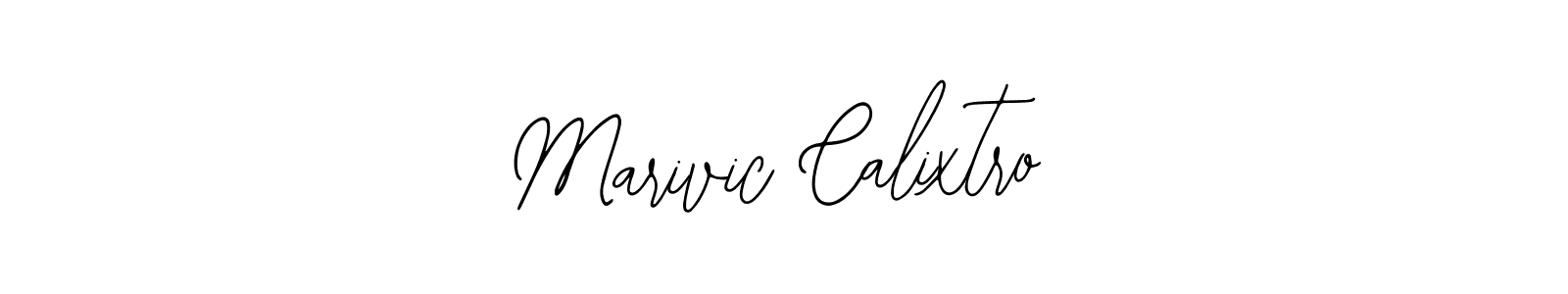 The best way (Bearetta-2O07w) to make a short signature is to pick only two or three words in your name. The name Marivic Calixtro include a total of six letters. For converting this name. Marivic Calixtro signature style 12 images and pictures png