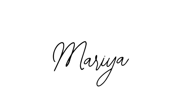 Make a short Mariya signature style. Manage your documents anywhere anytime using Bearetta-2O07w. Create and add eSignatures, submit forms, share and send files easily. Mariya signature style 12 images and pictures png