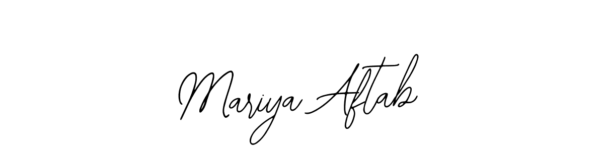 Create a beautiful signature design for name Mariya Aftab. With this signature (Bearetta-2O07w) fonts, you can make a handwritten signature for free. Mariya Aftab signature style 12 images and pictures png