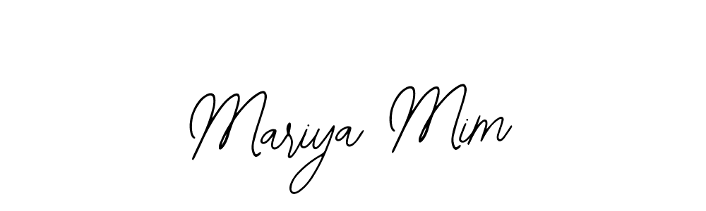 Mariya Mim stylish signature style. Best Handwritten Sign (Bearetta-2O07w) for my name. Handwritten Signature Collection Ideas for my name Mariya Mim. Mariya Mim signature style 12 images and pictures png