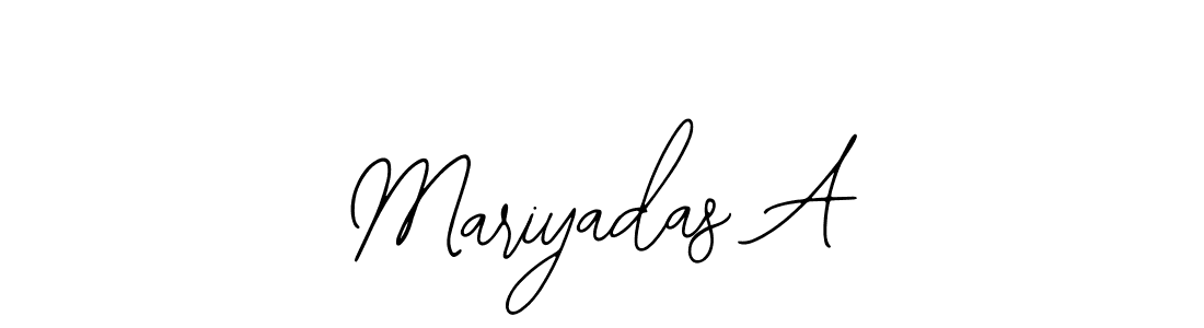 How to make Mariyadas A signature? Bearetta-2O07w is a professional autograph style. Create handwritten signature for Mariyadas A name. Mariyadas A signature style 12 images and pictures png