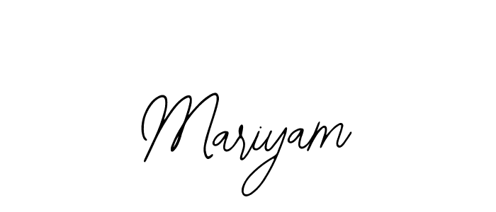 Mariyam stylish signature style. Best Handwritten Sign (Bearetta-2O07w) for my name. Handwritten Signature Collection Ideas for my name Mariyam. Mariyam signature style 12 images and pictures png