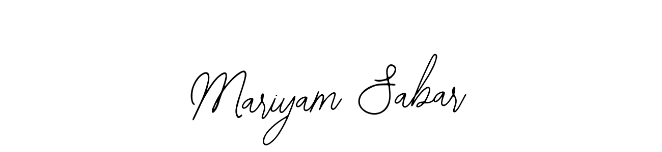 Make a beautiful signature design for name Mariyam Sabar. Use this online signature maker to create a handwritten signature for free. Mariyam Sabar signature style 12 images and pictures png