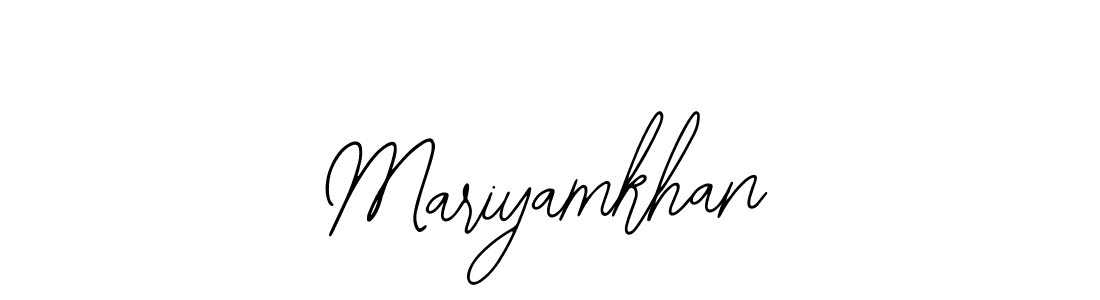 Similarly Bearetta-2O07w is the best handwritten signature design. Signature creator online .You can use it as an online autograph creator for name Mariyamkhan. Mariyamkhan signature style 12 images and pictures png