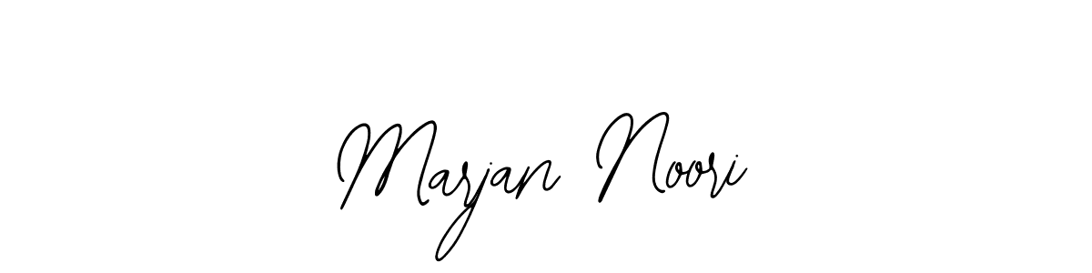 This is the best signature style for the Marjan Noori name. Also you like these signature font (Bearetta-2O07w). Mix name signature. Marjan Noori signature style 12 images and pictures png