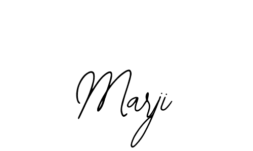 How to make Marji name signature. Use Bearetta-2O07w style for creating short signs online. This is the latest handwritten sign. Marji signature style 12 images and pictures png