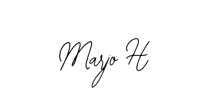 Here are the top 10 professional signature styles for the name Marjo H. These are the best autograph styles you can use for your name. Marjo H signature style 12 images and pictures png