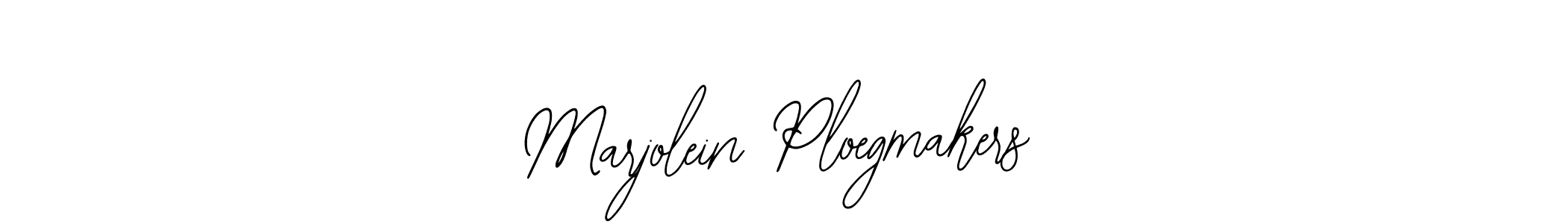 Create a beautiful signature design for name Marjolein Ploegmakers. With this signature (Bearetta-2O07w) fonts, you can make a handwritten signature for free. Marjolein Ploegmakers signature style 12 images and pictures png