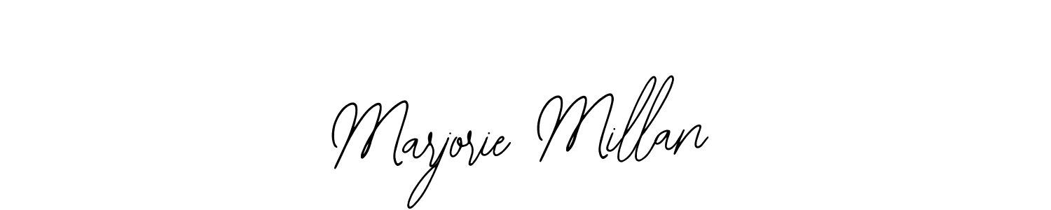 How to Draw Marjorie Millan signature style? Bearetta-2O07w is a latest design signature styles for name Marjorie Millan. Marjorie Millan signature style 12 images and pictures png