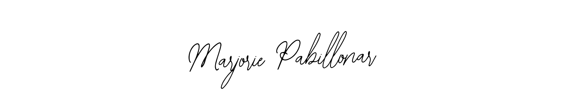 Marjorie Pabillonar stylish signature style. Best Handwritten Sign (Bearetta-2O07w) for my name. Handwritten Signature Collection Ideas for my name Marjorie Pabillonar. Marjorie Pabillonar signature style 12 images and pictures png