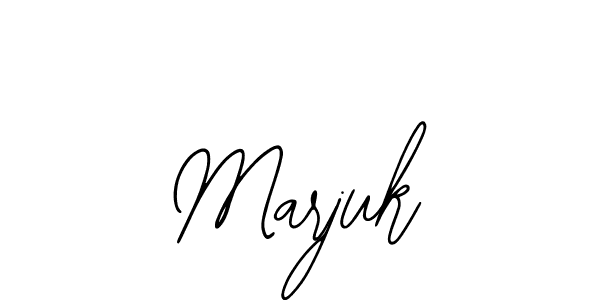 Also we have Marjuk name is the best signature style. Create professional handwritten signature collection using Bearetta-2O07w autograph style. Marjuk signature style 12 images and pictures png