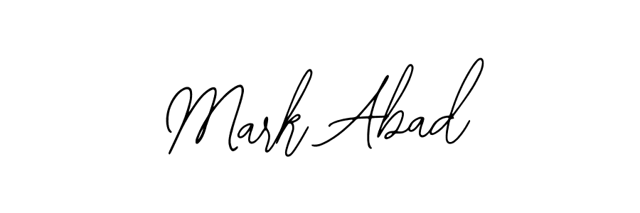 It looks lik you need a new signature style for name Mark Abad. Design unique handwritten (Bearetta-2O07w) signature with our free signature maker in just a few clicks. Mark Abad signature style 12 images and pictures png