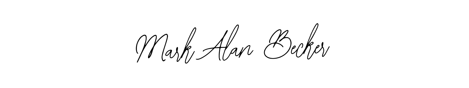 How to make Mark Alan Becker signature? Bearetta-2O07w is a professional autograph style. Create handwritten signature for Mark Alan Becker name. Mark Alan Becker signature style 12 images and pictures png