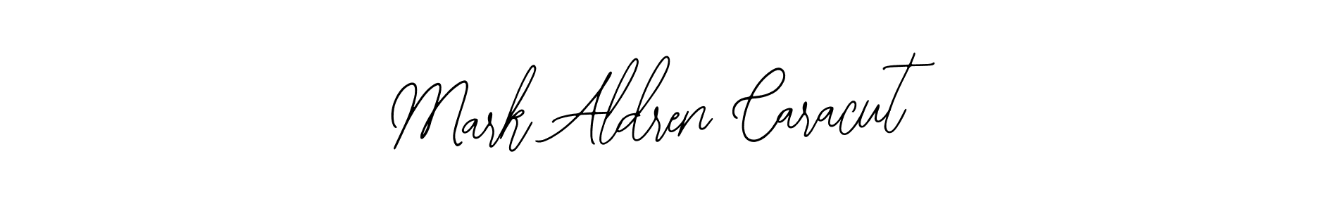 How to make Mark Aldren Caracut name signature. Use Bearetta-2O07w style for creating short signs online. This is the latest handwritten sign. Mark Aldren Caracut signature style 12 images and pictures png