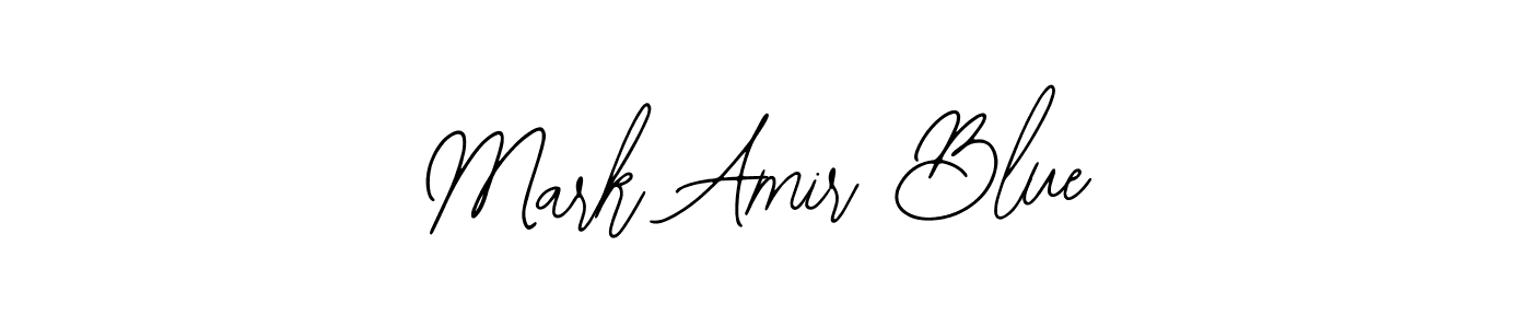 Design your own signature with our free online signature maker. With this signature software, you can create a handwritten (Bearetta-2O07w) signature for name Mark Amir Blue. Mark Amir Blue signature style 12 images and pictures png