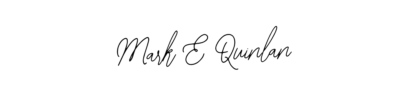 The best way (Bearetta-2O07w) to make a short signature is to pick only two or three words in your name. The name Mark E Quinlan include a total of six letters. For converting this name. Mark E Quinlan signature style 12 images and pictures png