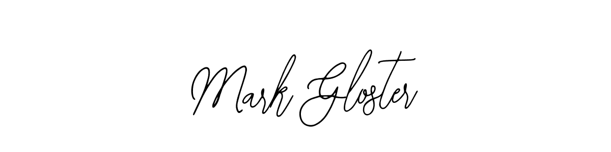 Mark Gloster stylish signature style. Best Handwritten Sign (Bearetta-2O07w) for my name. Handwritten Signature Collection Ideas for my name Mark Gloster. Mark Gloster signature style 12 images and pictures png