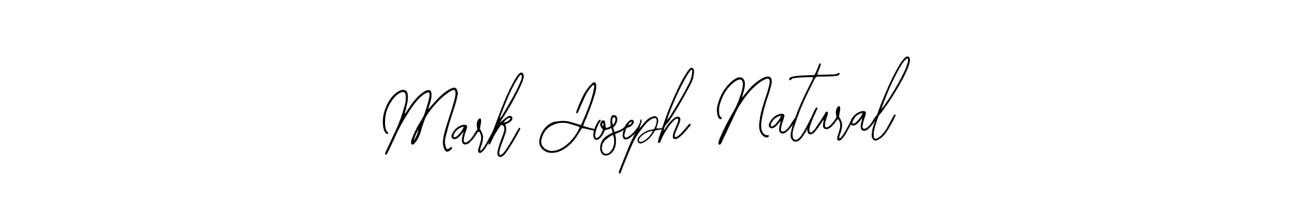 The best way (Bearetta-2O07w) to make a short signature is to pick only two or three words in your name. The name Mark Joseph Natural include a total of six letters. For converting this name. Mark Joseph Natural signature style 12 images and pictures png