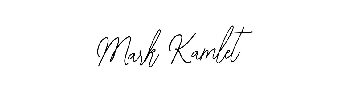 The best way (Bearetta-2O07w) to make a short signature is to pick only two or three words in your name. The name Mark Kamlet include a total of six letters. For converting this name. Mark Kamlet signature style 12 images and pictures png