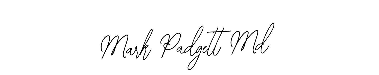 How to make Mark Padgett Md signature? Bearetta-2O07w is a professional autograph style. Create handwritten signature for Mark Padgett Md name. Mark Padgett Md signature style 12 images and pictures png