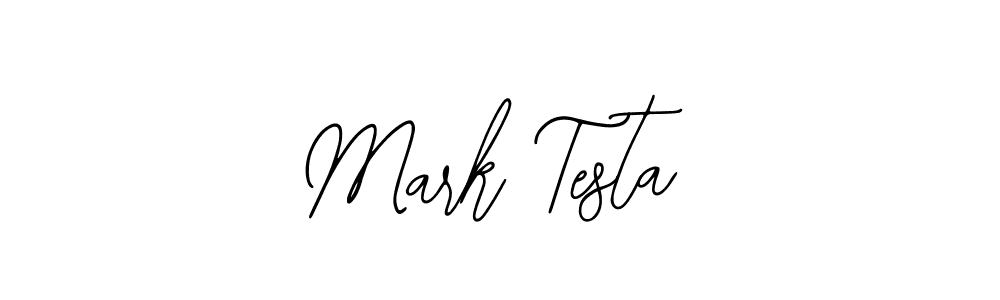 Design your own signature with our free online signature maker. With this signature software, you can create a handwritten (Bearetta-2O07w) signature for name Mark Testa. Mark Testa signature style 12 images and pictures png