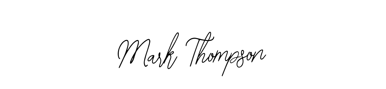 Use a signature maker to create a handwritten signature online. With this signature software, you can design (Bearetta-2O07w) your own signature for name Mark Thompson. Mark Thompson signature style 12 images and pictures png